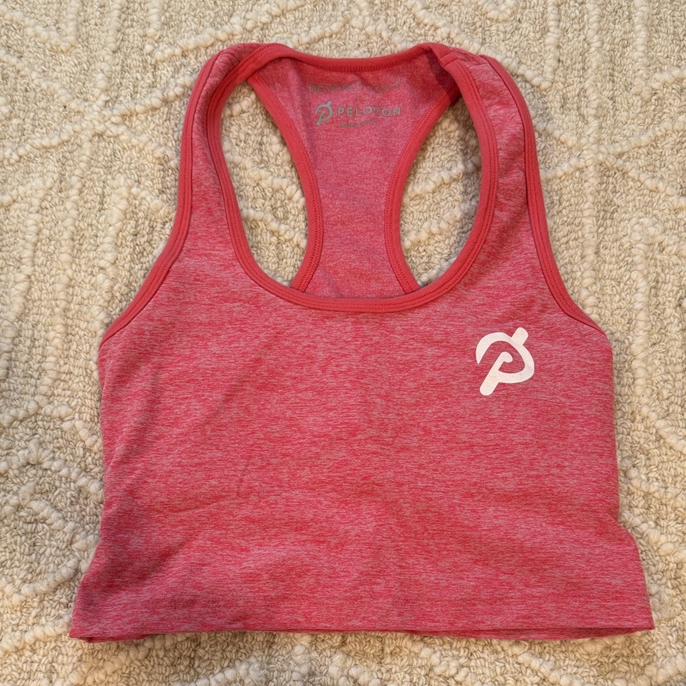 Peloton Red Sports Bra